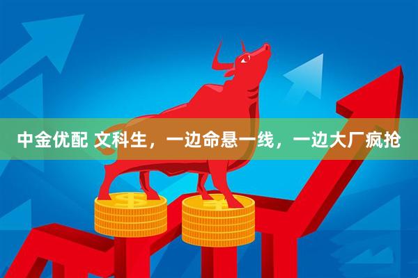 中金优配 文科生，一边命悬一线，一边大厂疯抢